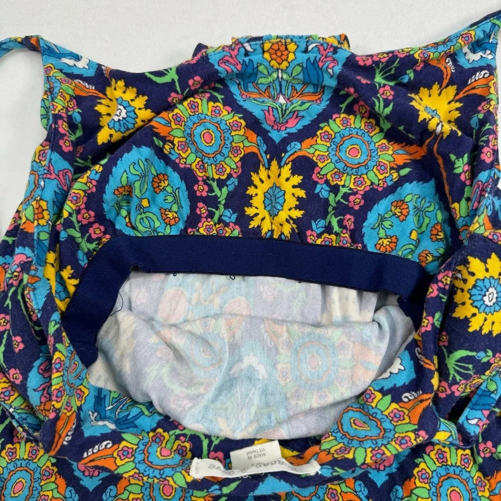 Beacan Cove Sleeveless Maxi Dress Womens Size S Multi Colored Print - Picture 9 of 10